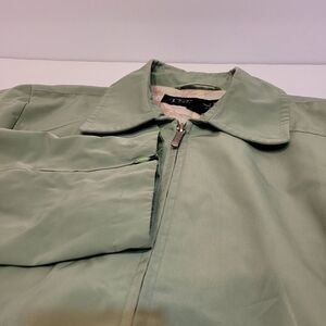 Towne‎ Collection Green Rain Jacket, size L